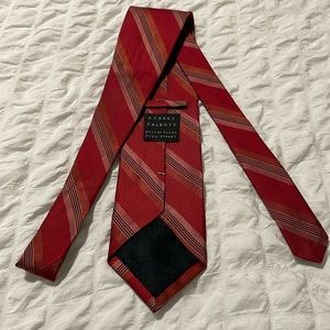 Red striped Robert Talbott tie